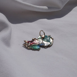 pendant silver Organic