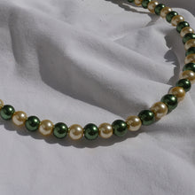 Load image into Gallery viewer, necklace on cable with beads
