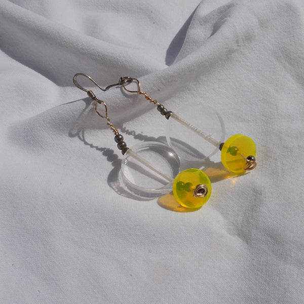 Earrings acrylic
