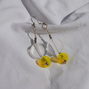 Earrings acrylic
