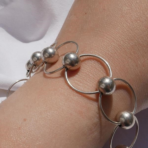 Silver bracelet